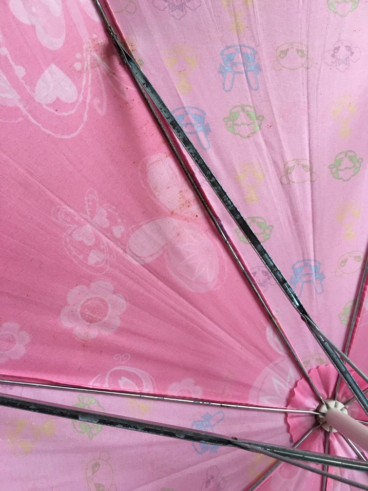 Renkli Pembe Kıs Çocuk Şemsiye - Görsel 4