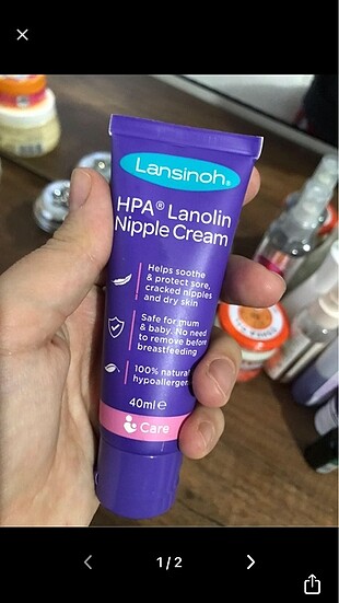 Lansinoh göğüs ucu kremi