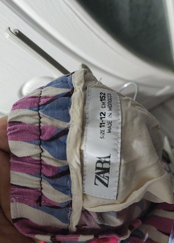 Bohem Salaş Piliseli Midi Kumaş Pantolon kız çocuk - Görsel 3