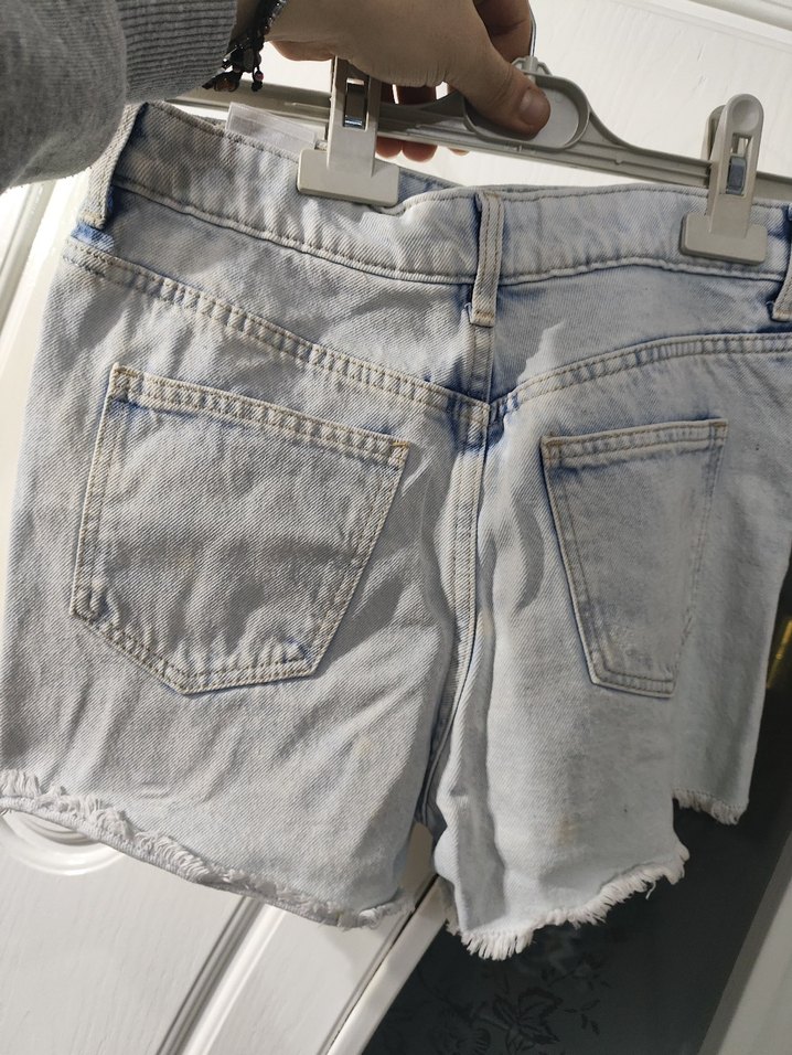 hm kız çocuk kot şort - Görsel 2