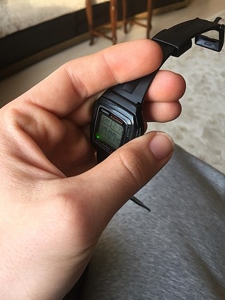 Beden siyah Renk Casio retro saat dijital
