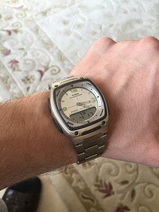 Casio dijital ve analog saat orijinal