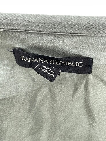 l Beden yeşil Renk Banana Republic Gömlek %70 İndirimli.