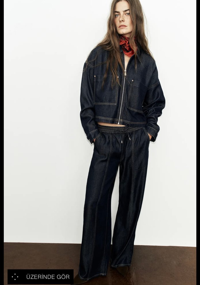 Koyu Lacivert Denim Takım — görsel 9/21