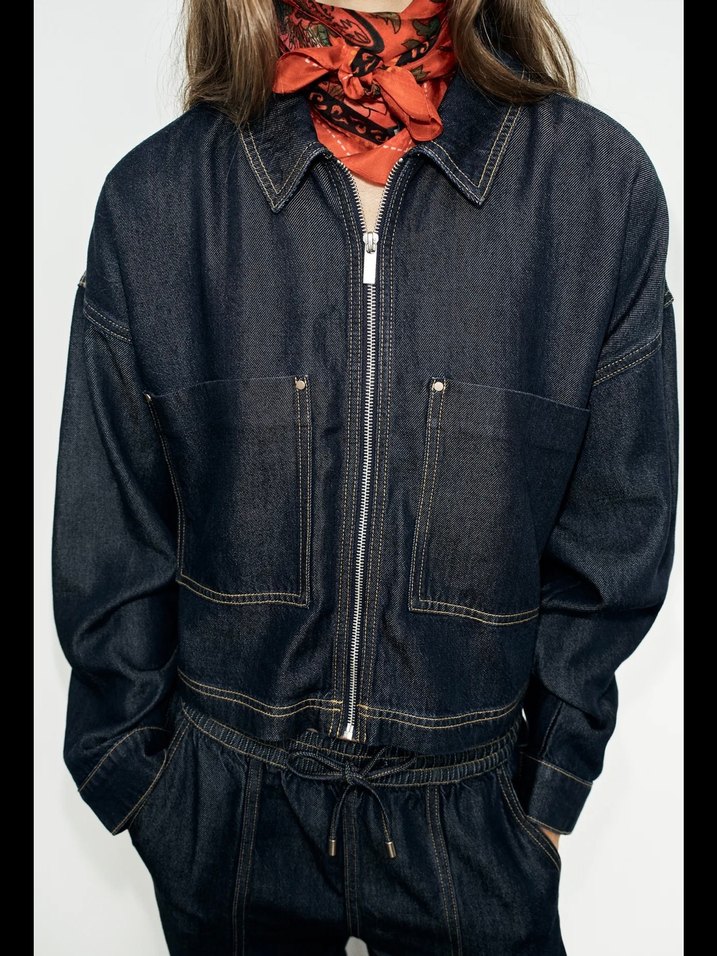 Koyu Lacivert Denim Takım — görsel 15/21