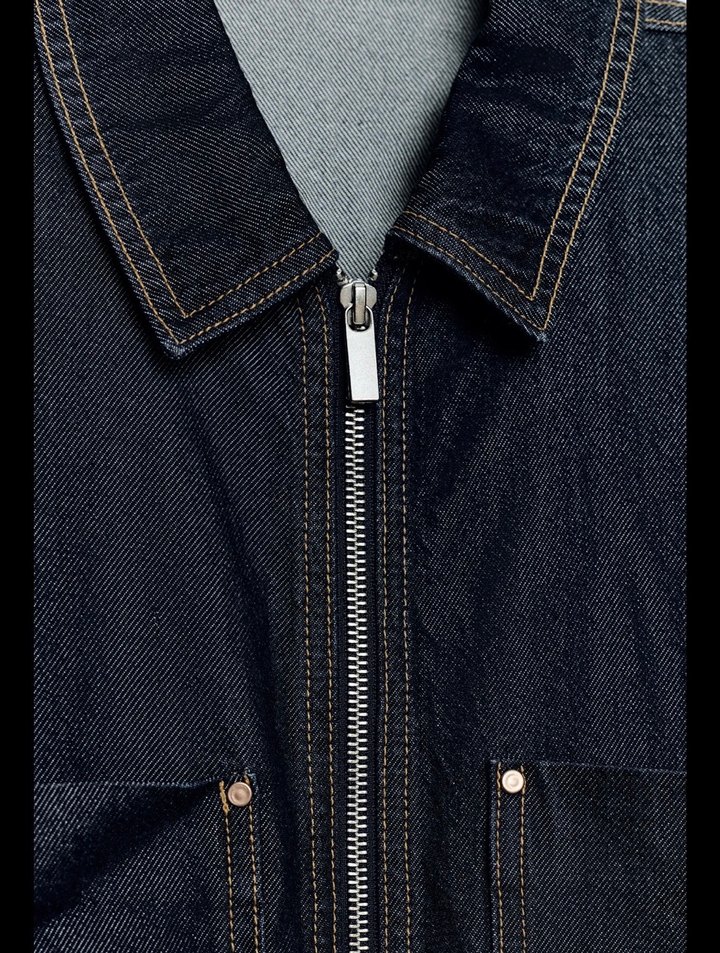 Koyu Lacivert Denim Takım — görsel 17/21