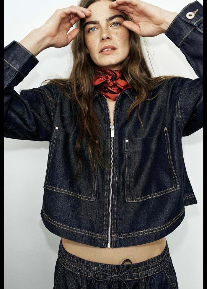 Koyu Lacivert Denim Takım — görsel 2/21