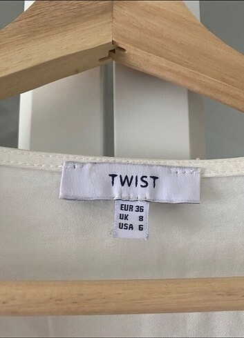 s Beden Twist gömlek