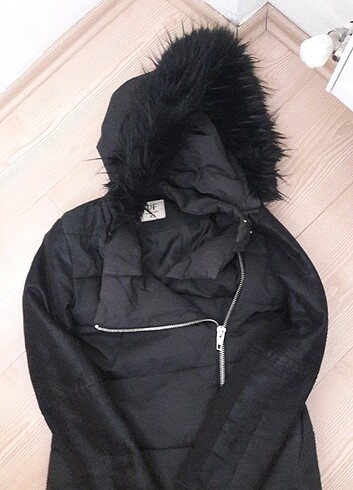 xs Beden Kürklü Mont