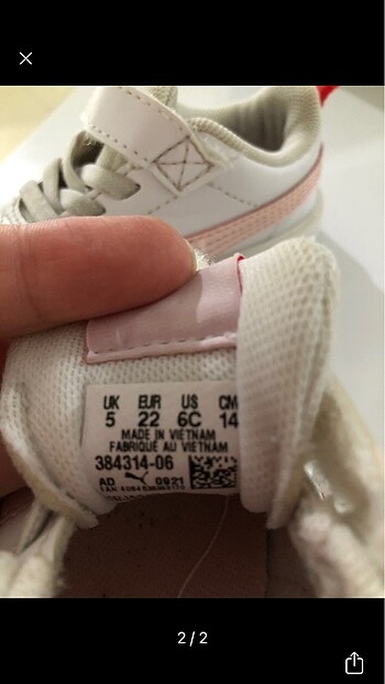 Puma Puma Kız Bebek Sneaker