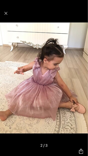 Bebek Özel Gün Abiye Elbise
