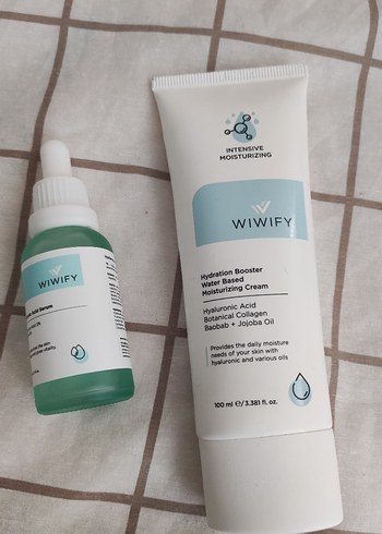 WiWify Nemlendirici Krem ve Serum Seti