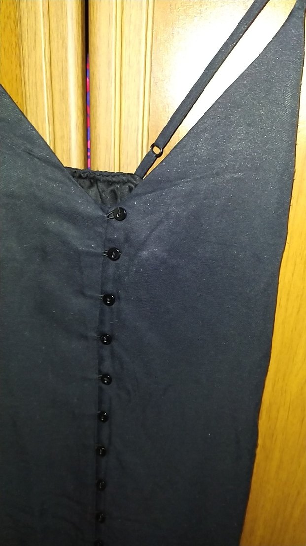 ip askılı uzun elbise - Görsel 2