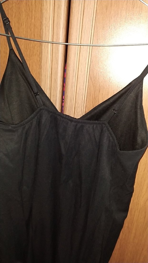 ip askılı uzun elbise - Görsel 4