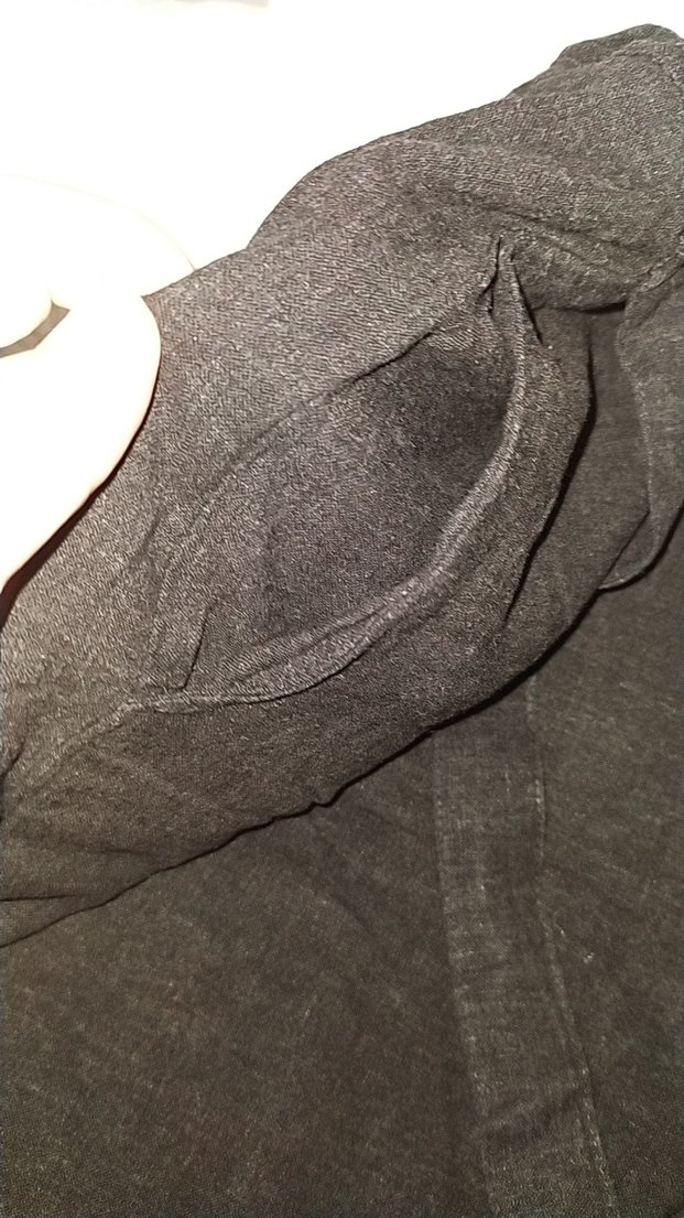 Mavi  mini pantolon - Görsel 3