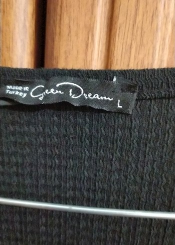 Siyah V Yaka Salaş Midi Elbise - Görsel 2