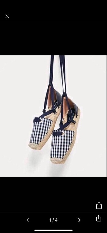 Zara sandalet hiç kullanılmadı