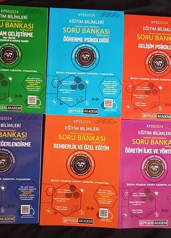 PEGEM 2024 KPSS EĞİTİM BİLİMLERİ SORU BANKASI MODÜLER SETİ