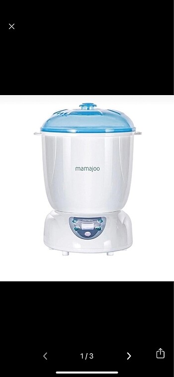 Mamajoo buharlı haşlama ve sterilizatör
