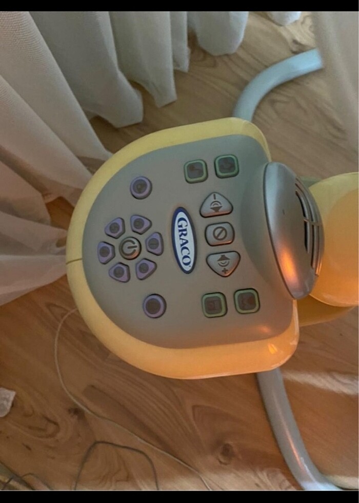 Graco alman markası sallanan ana kucağı - Görsel 4