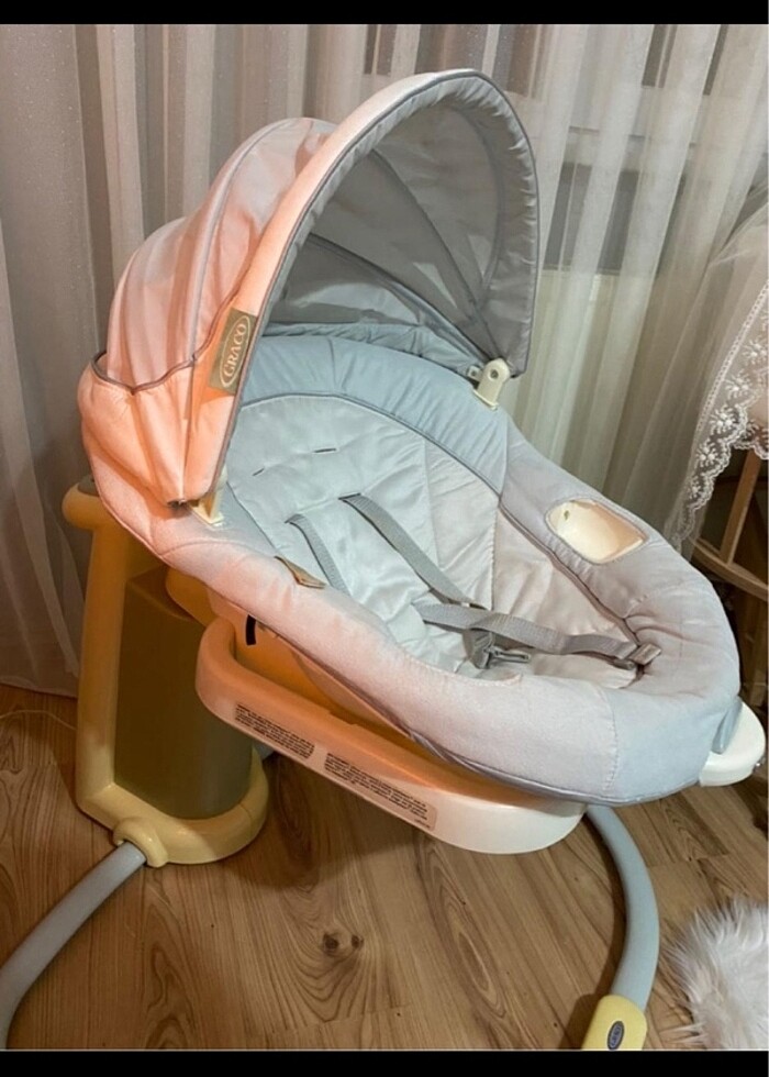 Graco alman markası sallanan ana kucağı - Görsel 3
