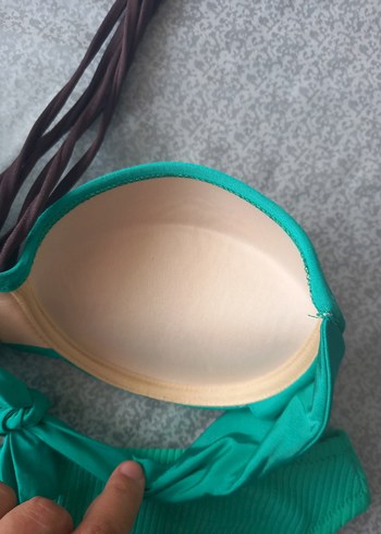 m Beden yeşil Renk Harika Renkli Bikini Takımı