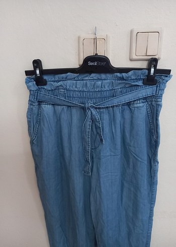 Marks & Spencer Tensel Kumaş Kot Rahat Pantalon