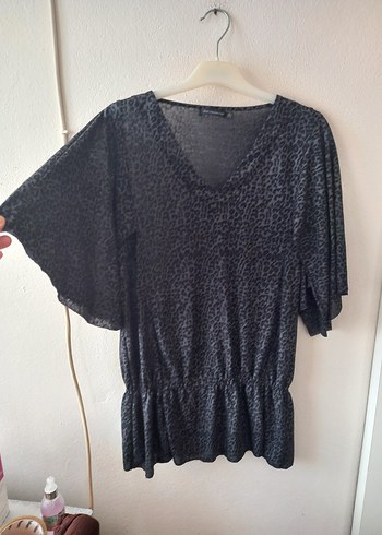 Polo Garage Polo Garage Leopar Yeni Bluz Tunik