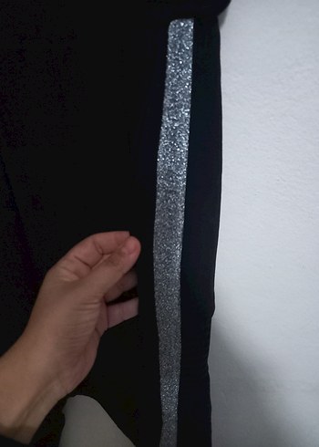 Şık Şalvar Pantalon Kapri - Görsel 3