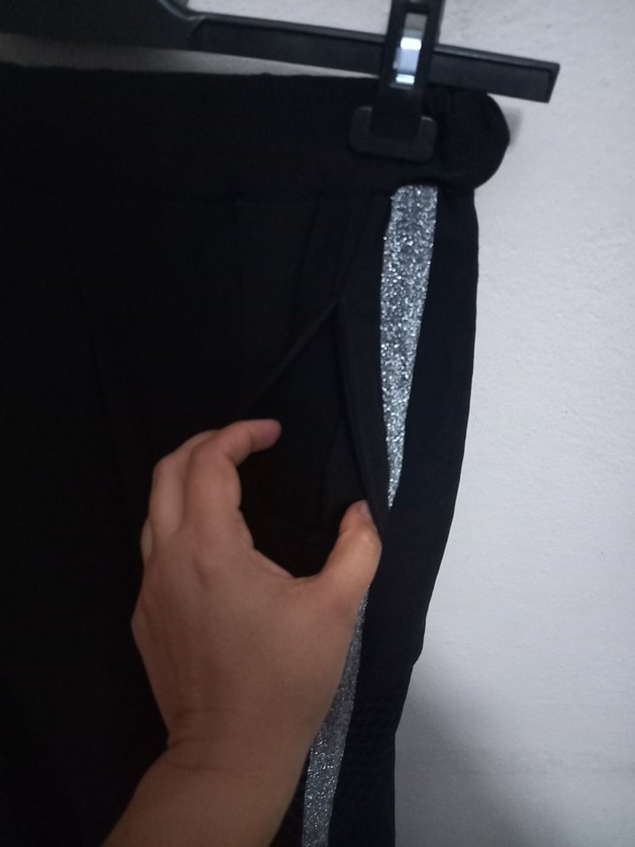 Şık Şalvar Pantalon Kapri - Görsel 2