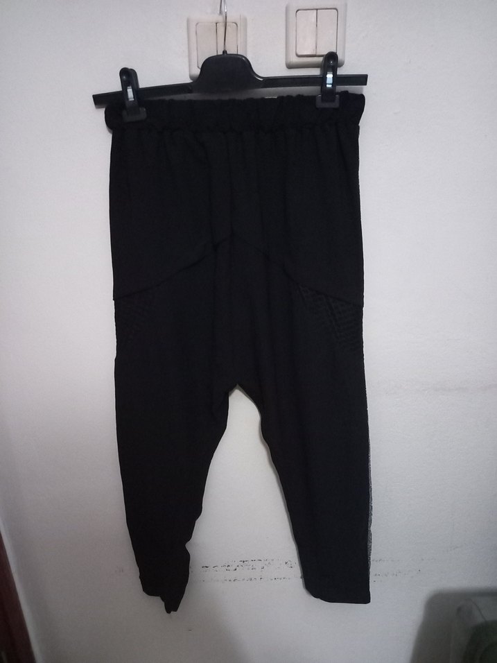 Şık Şalvar Pantalon Kapri - Görsel 4