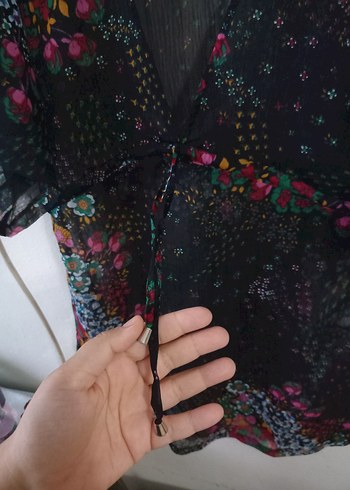 Harika Desenli Yeni Pareo Elbise - Görsel 2