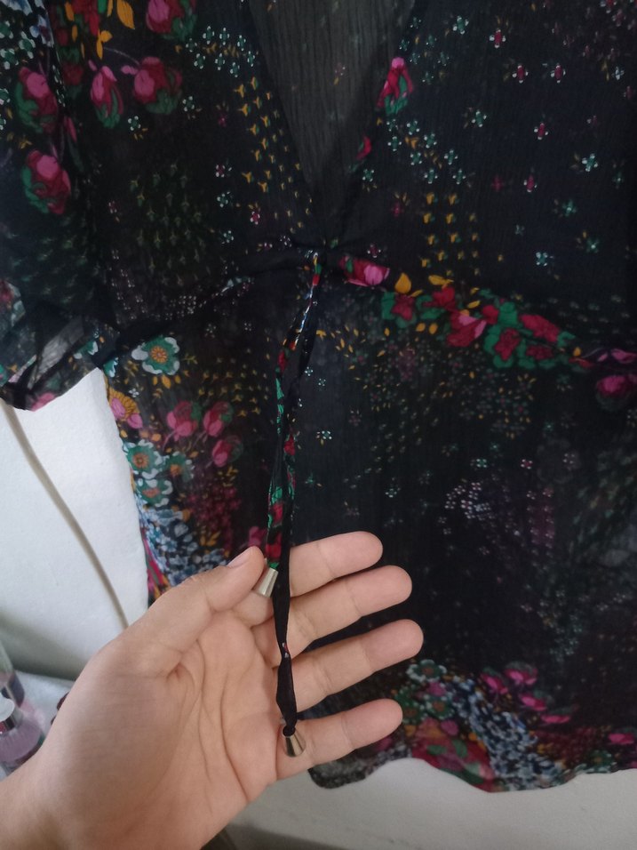 Harika Desenli Yeni Pareo Elbise - Görsel 2