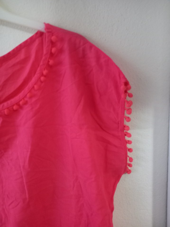 Harika Renkli Yeni Pareo Elbise - Görsel 5