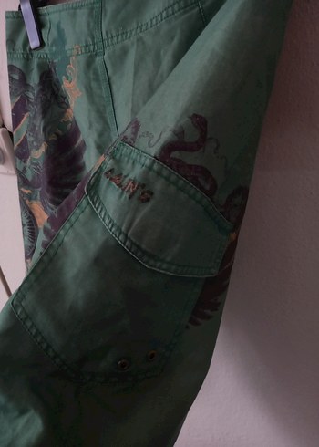 Harika Renkli Colins Plaj Şortu - Görsel 4