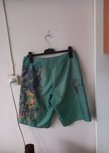 Harika Renkli Colins Plaj Şortu - Görsel 3