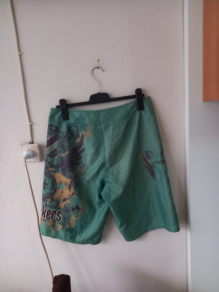 Harika Renkli Colins Plaj Şortu - Görsel 3