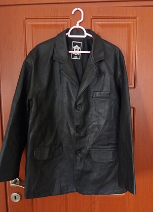 Deri mont yeni XL Beden