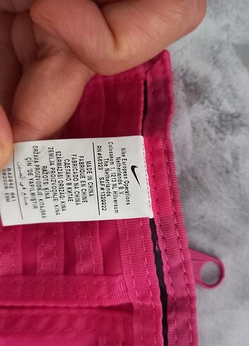  Beden pembe Renk Nike Orjinal Cüzdan