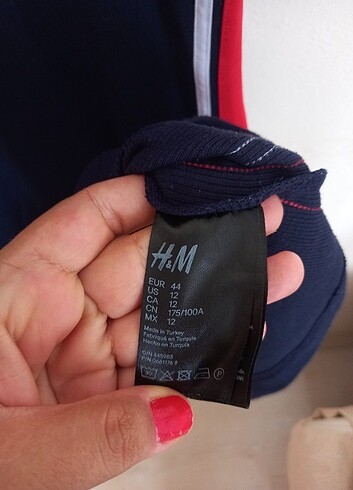 44 Beden lacivert Renk H&M Günlük Elbise