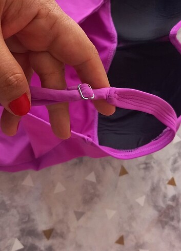 44 Beden pembe Renk Harika Renkli Mayo