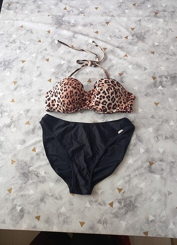 Leopar Bikini Takımı