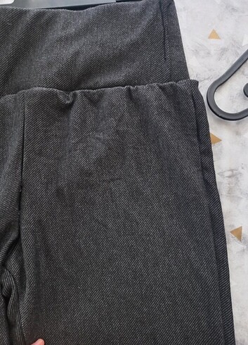 42 Beden gri Renk Yüksek Bel Yeni Pantalon