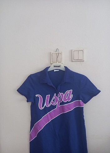 U.S Polo Assn. Uspa Harika Renkli Elbise