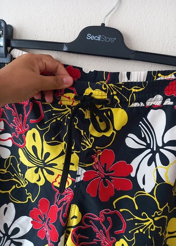 Harika Renkli Plaj Şortu - Görsel 4