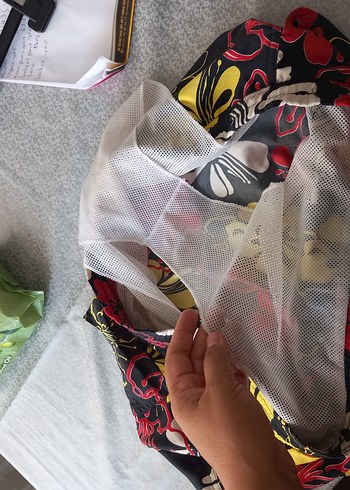 Harika Renkli Plaj Şortu - Görsel 5