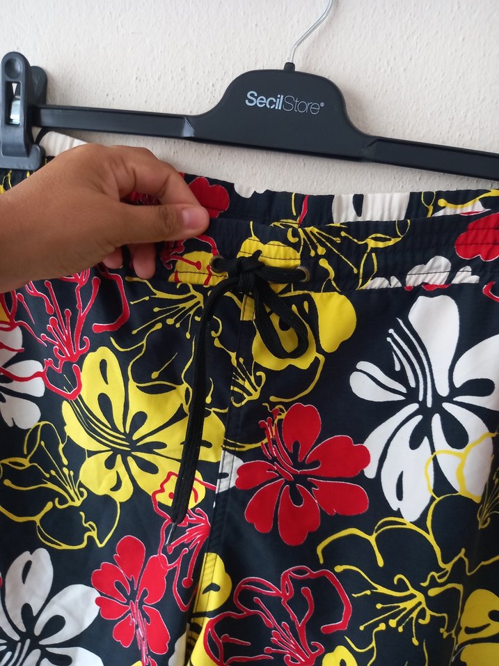 Harika Renkli Plaj Şortu - Görsel 4