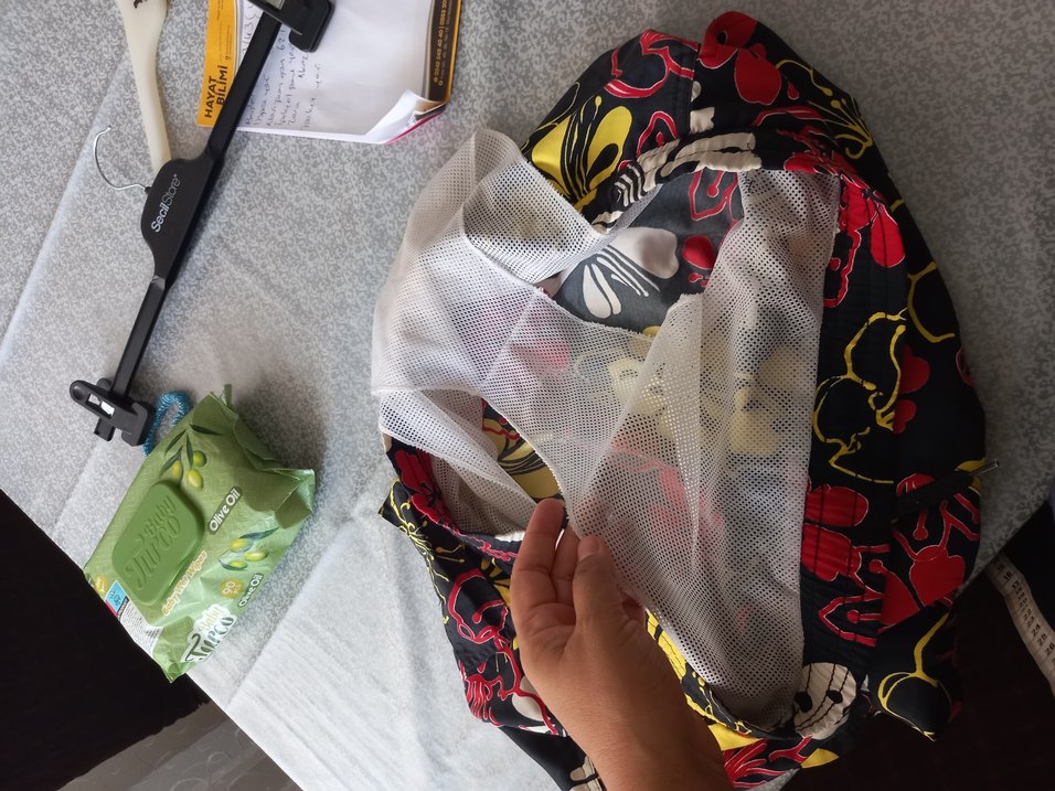 Harika Renkli Plaj Şortu - Görsel 5