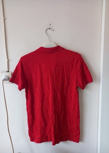 l Beden kırmızı Renk Harika Renkli Lacoste Tshirt
