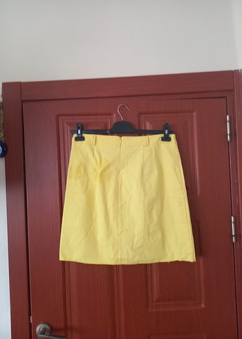 Koton Harika Renkli Koton Etek